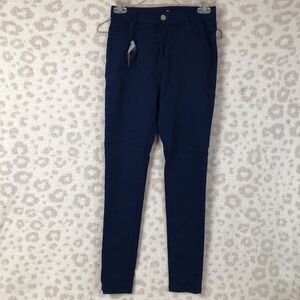 Apperloth pants women’s small navy blue jegging’s ankle